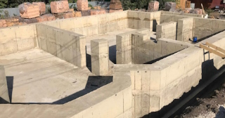 Фундамент с цокольным этажом под ключ заказать в Бугульме - фундамент цокольный этаж под ключ цена от 7180 руб за м2