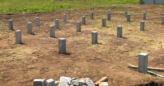 Фундамент на забивных жб сваях под ключ в Бугульме - фундамент из забивных железобетонных свай цена от 3129 руб/м2